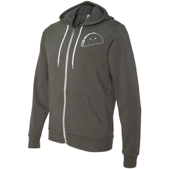 Stay Cozy and Eco-Friendly with the Sometimes I Fall Apart Zip Up Hoodie! - Picture 2 of 2